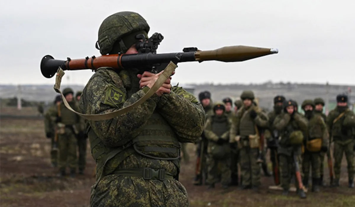 Russia troops